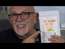 Micro Ingredients, Витамины D3 + K2, Vitamin D3 + K2, 300 капсул
