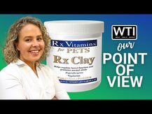 Rx Vitamins, RX Clay for Pets Powder, Цеоліт, 100 г