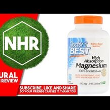 Doctor's Best, High Absorption Magnesium 200 mg