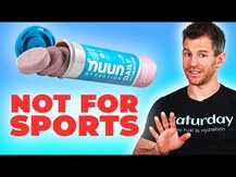 Nuun, Nuun Sport Electrolyte Vegan Watermelon, Електроліти, 8 шт