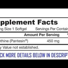 Natural Factors, BioCoenzymated Pantethine 450 mg