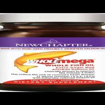 New Chapter, Wholemega Fish Oil 1000 mg