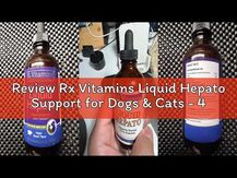 Rx Vitamins, Hepato Support for Pets, Підтримка печінки, 90 ка...