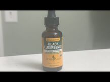Herb Pharm, Черная Бузина, Organic Black Elderberry Extract, 3...