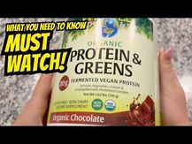 Natural Factors, Суперфуд, Whole Earth & Sea Greens Unflav...