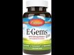 Відео огляд на Carlson, E-Gems, Вітамін E 268 мг 400 МЕ, 120 капсул
