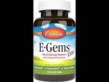 Carlson, Витамин E 268 мг 400 МЕ, E-Gems, 120 капсул
