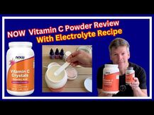 NOW, Vitamin C Crystals, Витамин С в Порошку, 1361 г