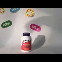 NOW, Мелатонин 3 мг, Melatonin 3 mg, 180 капсул