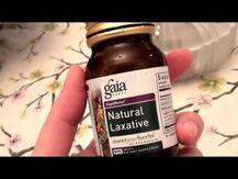 Gaia Herbs, Слабительное, Natural Laxative, 90 таблеток