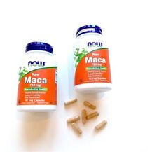 NOW, Maca Raw 750 мг, Maca Raw 750 mg, 90 капсул
