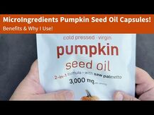 Pumpkin Seed Oil with Saw Palmetto, Гарбузова олія, 75 капсул