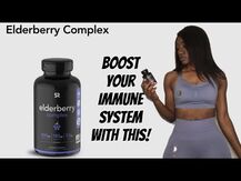 Sports Research, Elderberry Complex 60 Veggie, Чорна Бузина, 6...