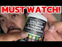 GABA 750 mg 5-HTP 200 mg L-Tryptophan 500, Поддержка стресса, ...