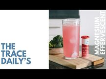 Trace, Magnesium Effervescent Tablets Raspberry, Магній, 10 та...