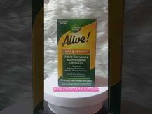 Alive! Max6 Potency Adult Complete Multivitamin, Мультивитамин...