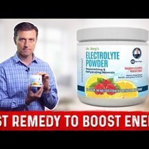 Dr. Berg, Электролиты, Electrolyte Powder Lemonade, 300 г