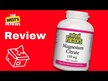 Відео огляд на Natural Factors, Magnesium Citrate 150 mg, Магній цитрат, 360 кап