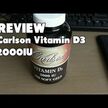 Відео огляд на Vitamin D3 2000 IU 50 mcg, Вітамін D3 2000 МО 50 мкг, 360 капсул