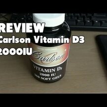 Carlson, Vitamin D3 2000 IU 50 mcg