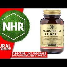 Solgar, Цитрат магния, Magnesium Citrate, 60 таблеток