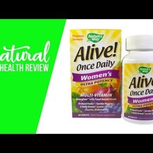 Nature's Way, Alive! Once Daily Womens Ultra Potency Multi Vitamin