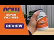 Відео огляд на NOW Foods, Super Enzymes, Ферменти, 180 капсул