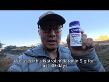 Natrol, Time Release Melatonin, Мелатонін, 35 таблеток