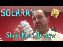 Solaray, Поддержка мозга, SharpMind Focus, 30 капсул