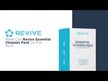 Відео огляд на Revive, Essential Vitamins Pack, Вітаміни, 30 шт