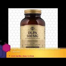 Solgar, DL фенилаланин 500 мг, DLPA 500 mg, 100 капсул