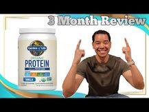 Plant-Based Sprouted Barley Protein + Probiotics, Протеин Вега...