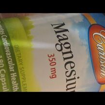 Carlson, Магний 350 мг, Magnesium 350 mg, 180 капсул