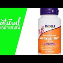 NOW, Астаксантин 4 мг, Astaxanthin 4 mg, 60 капсул