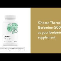 Thorne, Berberine 500, Берберин 500 мг, 60 капсул