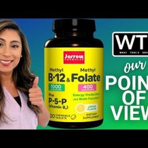 B-12 и Фолат Лимон, Vegan Methyl B-12 & Methyl Folate, 100...