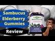 Відео огляд на Organic Sambucus Elderberry Syrup Standardized, Сироп з Бузини, 1