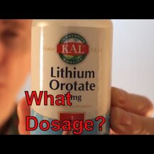 KAL, Lithium Orotate Drops Natural Lemon Lime Flavor