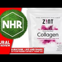 Zint, Говяжий Коллаген 1 и 3 типов, Collagen Peptides, 907 гр