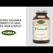 Flora, FloraSil, Кремній, 180 капсул