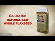 Видео обзор на Bob's Red Mill, Семена льна, Organic Golden Flaxseed Meal, 9