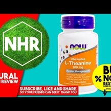 NOW Foods, L-Theanine 100 mg Capsules, L-Теанін 100 мг, 90 капсул
