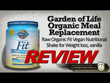 RAW Organic Fit High Protein for Weight Loss Vanilla, Контроль...