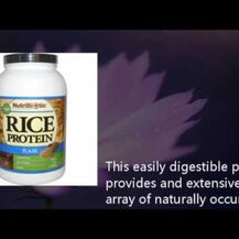 NutriBiotic, Raw Rice Protein Plain, Рисовий протеїн, 1.36 кг