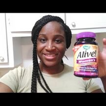 Жевательные витамины для женщин, Alive! Women's Gummy, 13...