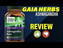 Gaia Herbs, Ашвагандха, Ashwagandha Root, 60 капсул