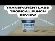 Видео обзор на Core Series Hydrate Electrolyte Formula Tropical Punch, Электроли