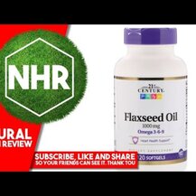21st Century, Flaxseed Oil 1000 mg Omega 3-6-9