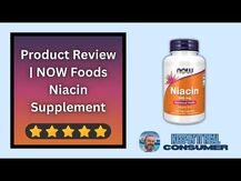 NOW, Niacin 500 mg, Ніацин 500 мг, 250 таблеток