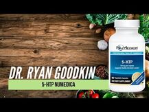 NuMedica, 5-гидрокситриптофан, 5-HTP, 60 капсул